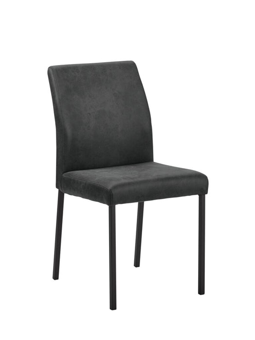 Naber | Barile 1WS, Stuhl, Gestell schwarz, Bezug dunkelgrau (34352)