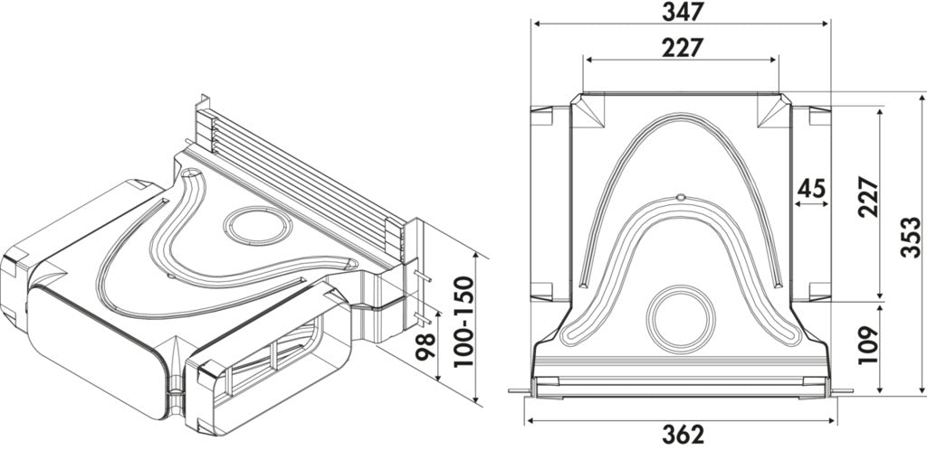 Naber | GREENflow Filterbox | grau