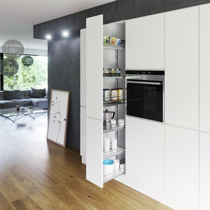 Naber | VS TAL Side Rahmen | Etagenauszug | Höhe 1824 mm | für 6 Körbe