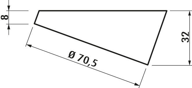 Naber | Slash LED Aufbauleuchte Set-2 edelstahlfbg.