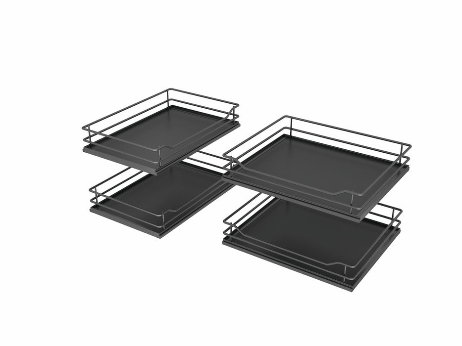 Naber | VS COR Fold Premea Korb-Set, Ablageelement, 800 mm Schrank, anthrazit