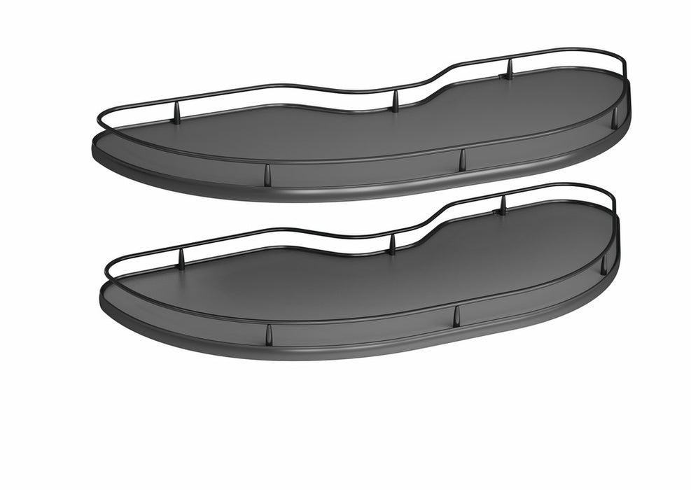 Naber | Cornerstone Maxx Tablar Set, Ablageelement, 900 mm Schrank, 450 mm Tür, Boden rechts, anthrazit
