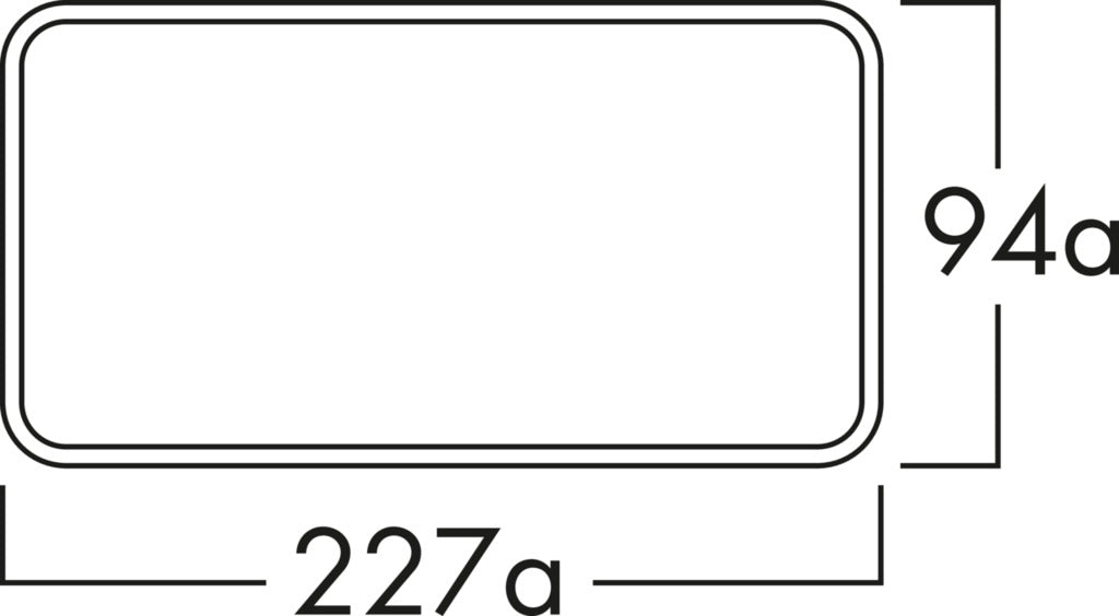 Naber | E-Jal flow 150 Mauerkasten inkl. THERMOBOX | weiß | Edelstahl