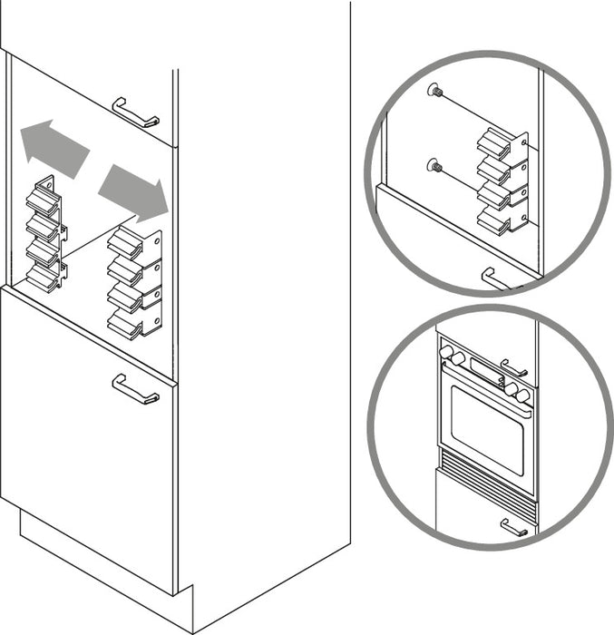 Naber | Presa Klemmaufnahme | schwarz
