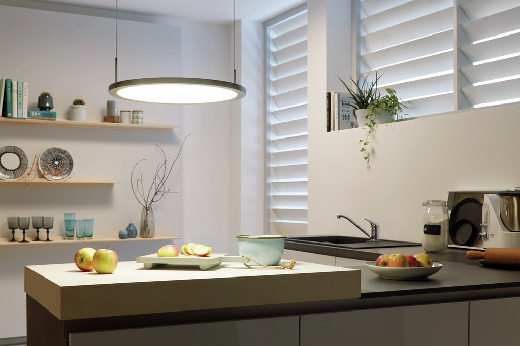 Naber | Plate 1R LED Pendelleuchte edelstahlfbg. eloxiert