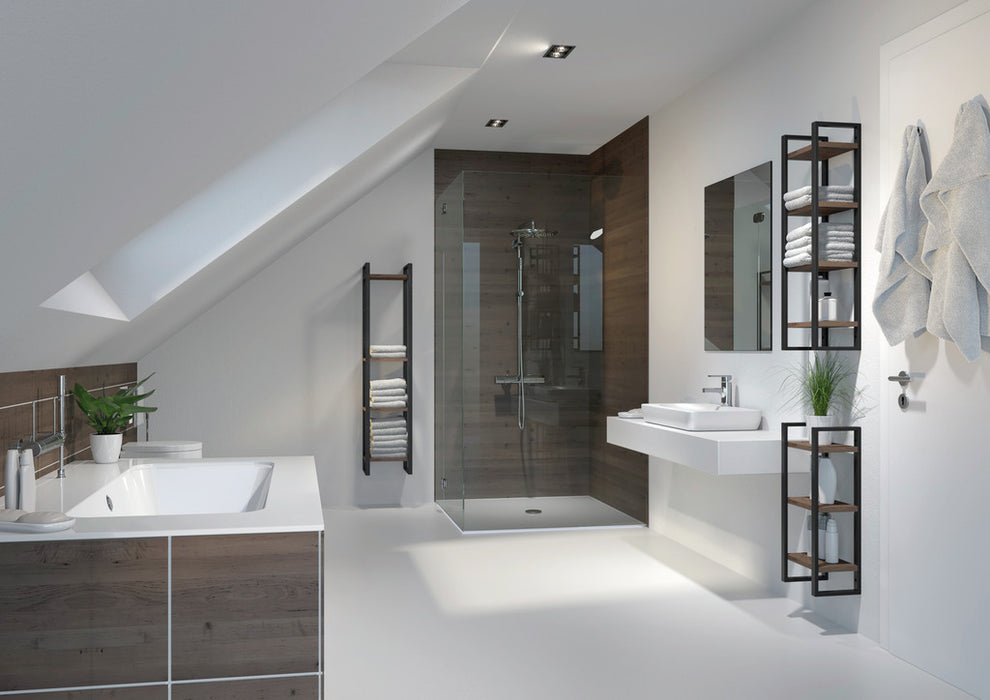 Kesseböhmer | YouK Regalsystem | T 320 mm | H 1500 mm | mit 4 Ablageaufnahmen