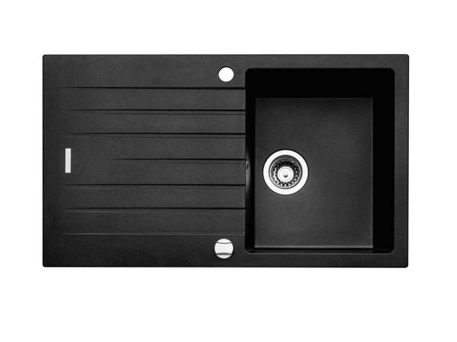 Naber | Angola 100 | Einbauspüle Küchenspüle Spülbecken | Granit nero