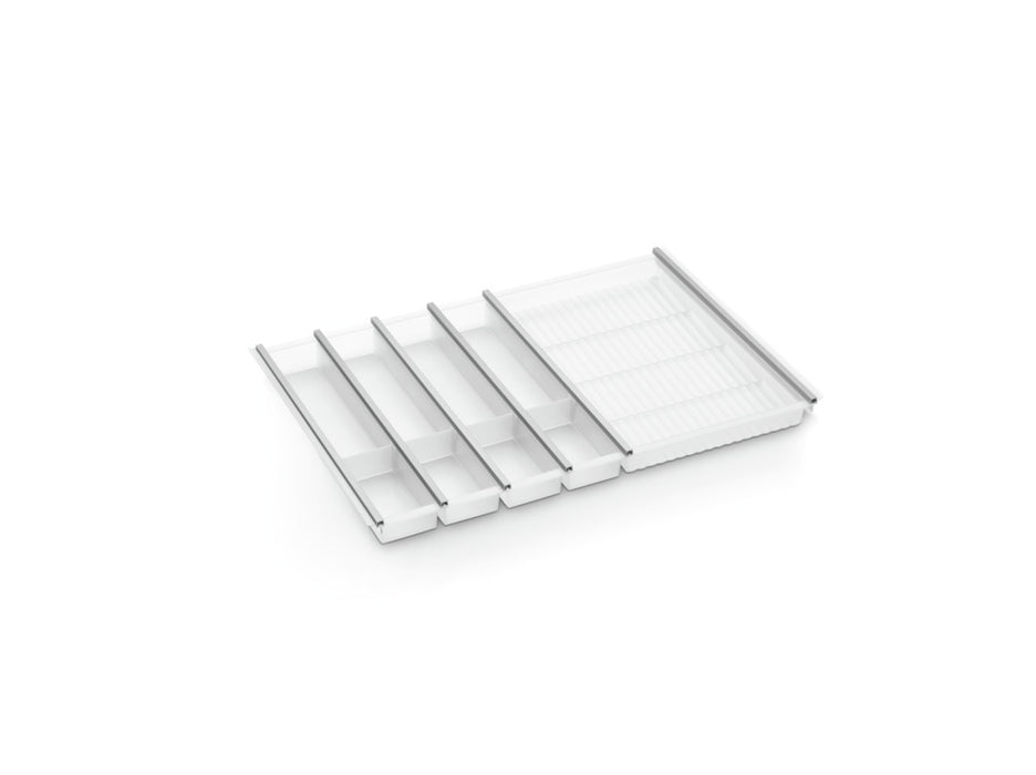 Naber | Cuisio 80 G, Besteckeinsatz, weiß-transluzent