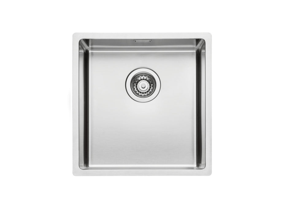 Naber | Corno Basso 3 | Einbauspüle | Set (Spüle u. Armatur Arco 1)