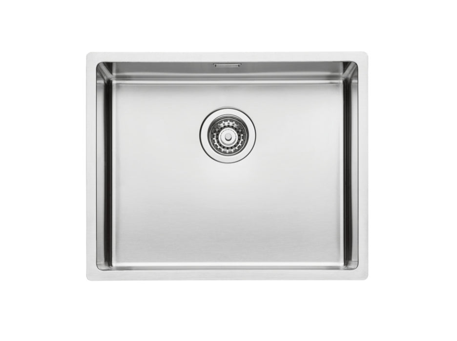 Naber | Corno Basso 4 | Einbauspüle | Set (Spüle u. Armatur Arco 1)