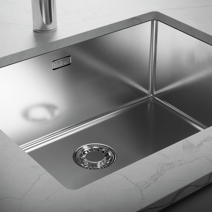 Naber | Corno Piu PFU2 | Einbauspüle | Edelstahl