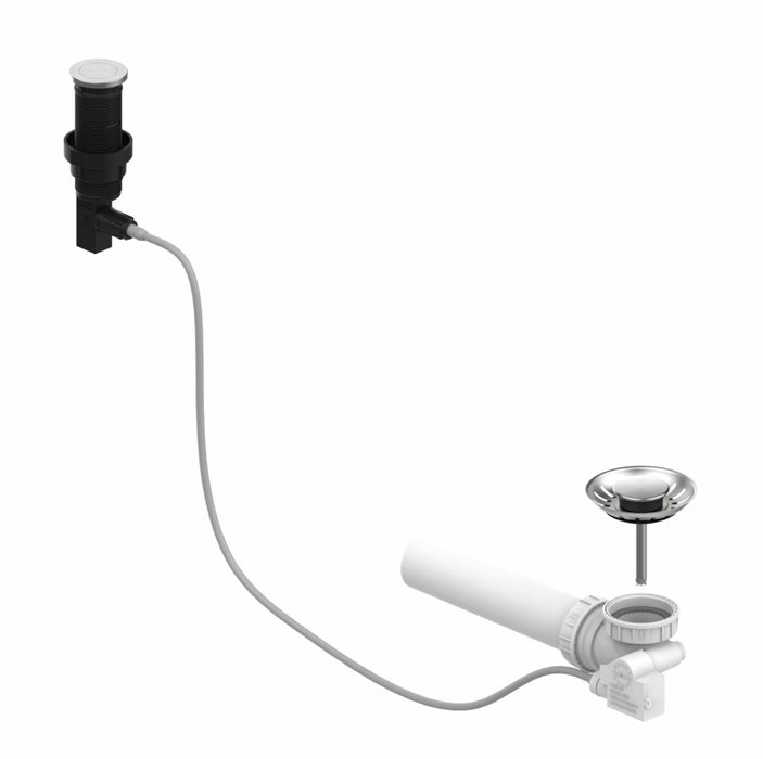 Naber | Druckknopfexzentergarnitur | Edelstahl | Bohr-Ø 35 mm