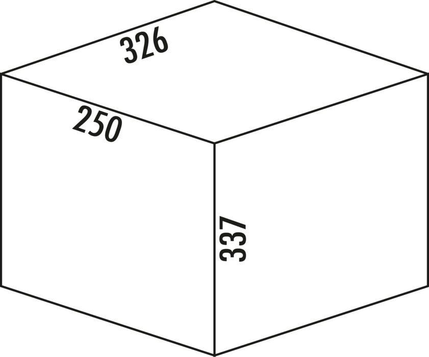 Naber | Clap 1/300-1 | Abfallsammler für Drehtüren | anthrazit