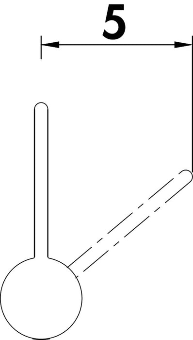 Naber | Sottile 2 Bad | Badarmatur | schwarz matt | Hochdruck