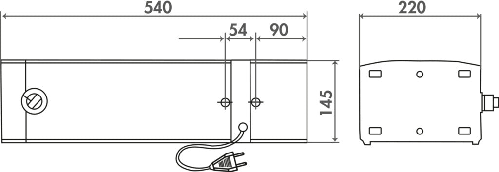 Naber | Q5 5-Liter-Speicher | Warmwasserspeicher | schwarz matt/grau | für Anschluss in DE | AT | LU
