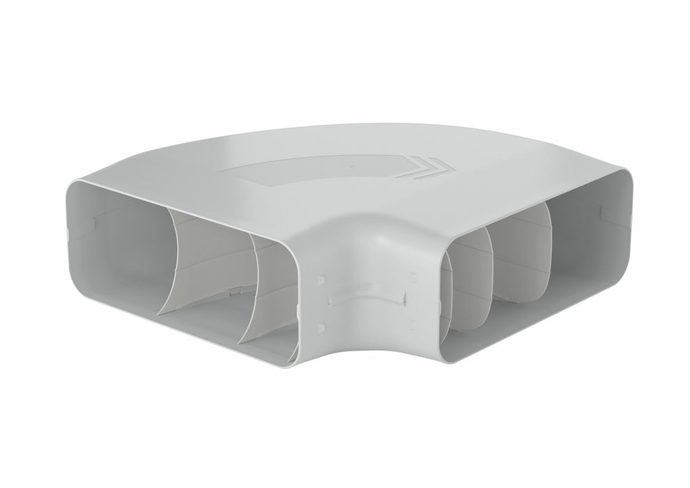 Naber | Prime 150 Flachkanal Set-2 | Abluft-Set | hellgrau