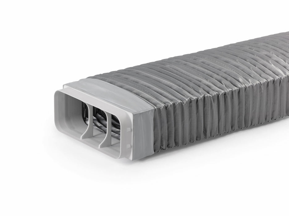 Naber | P-RBFLEX System 150 Rohrbogen mit Flexkanal | Verbindungselement | hellgrau