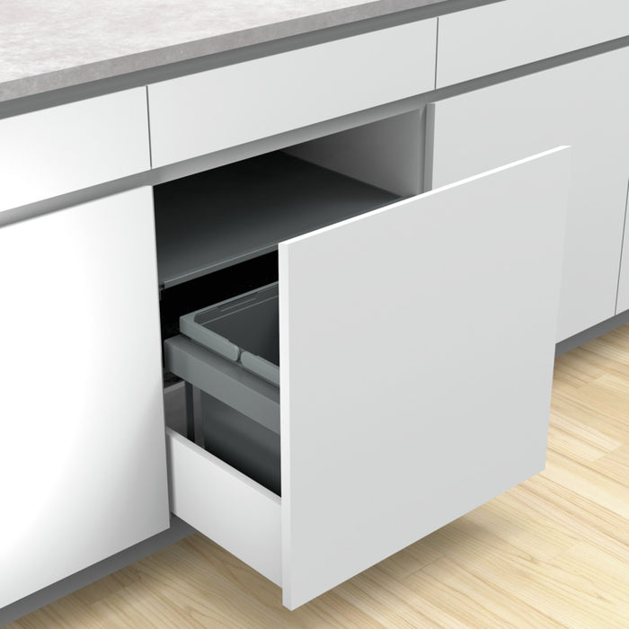 Naber | Cox Stand-UP® 350 K/500-3 | Abfallsammler für vorhandene Auszüge | anthrazit | H 350 mm