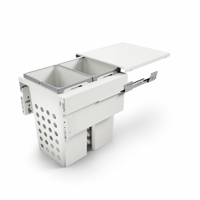 Naber | Cox® Wash Wäschebehälterauszug 580/500-2 | Schrankausstattung | weiß