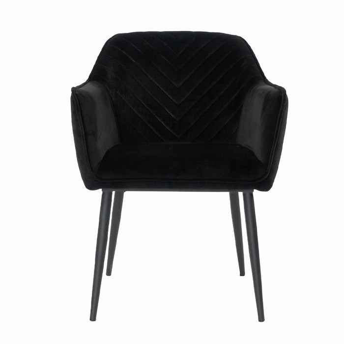 Naber | Sera 1V | Stuhl | Gestell schwarz | Bezug schwarz