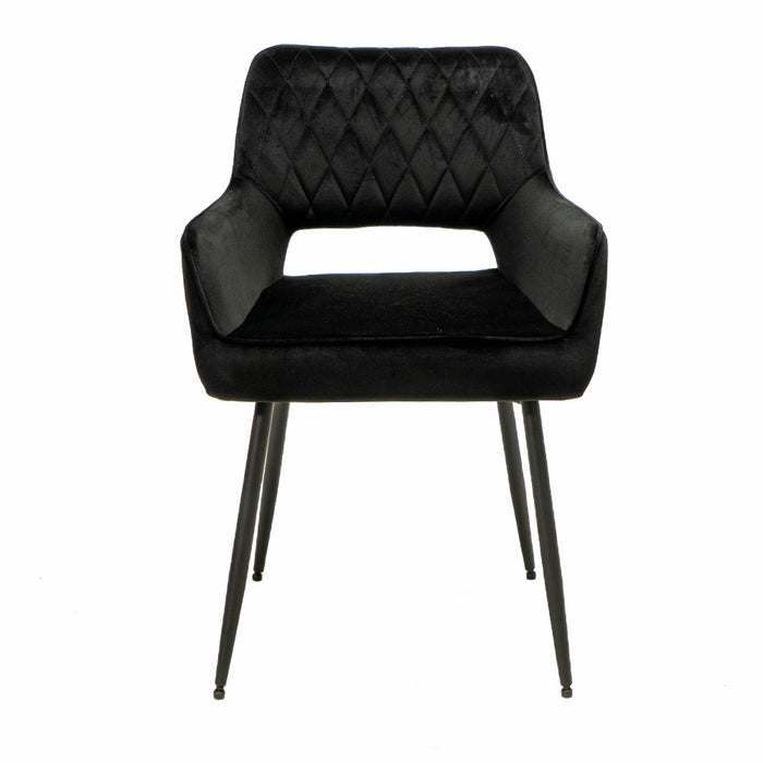 Naber | Lera 1V | Stuhl | Gestell schwarz | Bezug schwarz