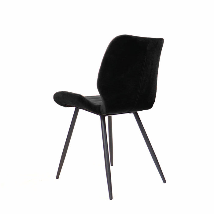 Naber | Step 1V | Stuhl | Gestell schwarz | Bezug schwarz