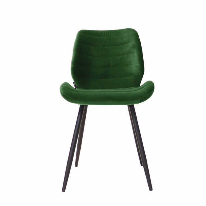 Naber | Step 1V | Stuhl | Gestell schwarz | Bezug dunkelgrün