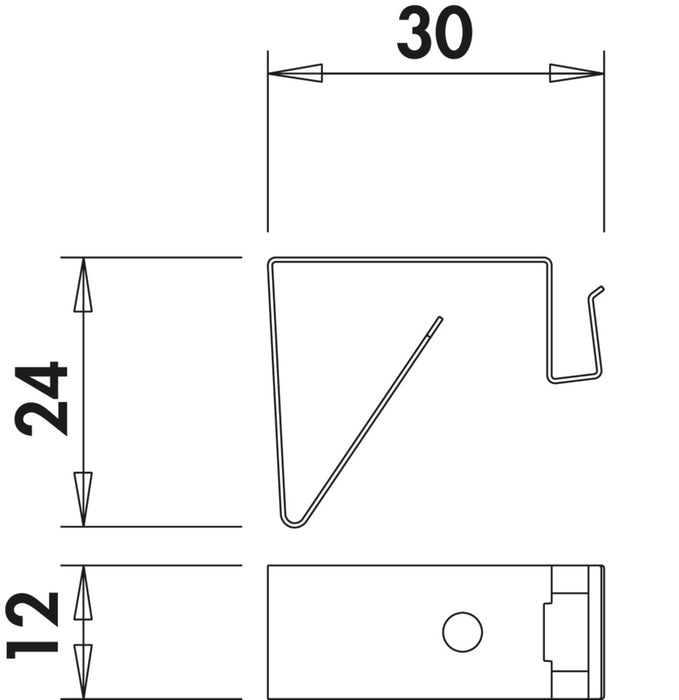 Naber | Befestigungsclips | Zubehör | Edelstahl
