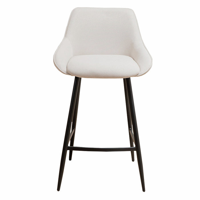 Naber | Eda 2R, Hocker, Gestell schwarz