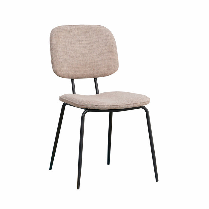 Naber | Aiden 1R | Stuhl | Gestell schwarz | Bezug taupe (01)