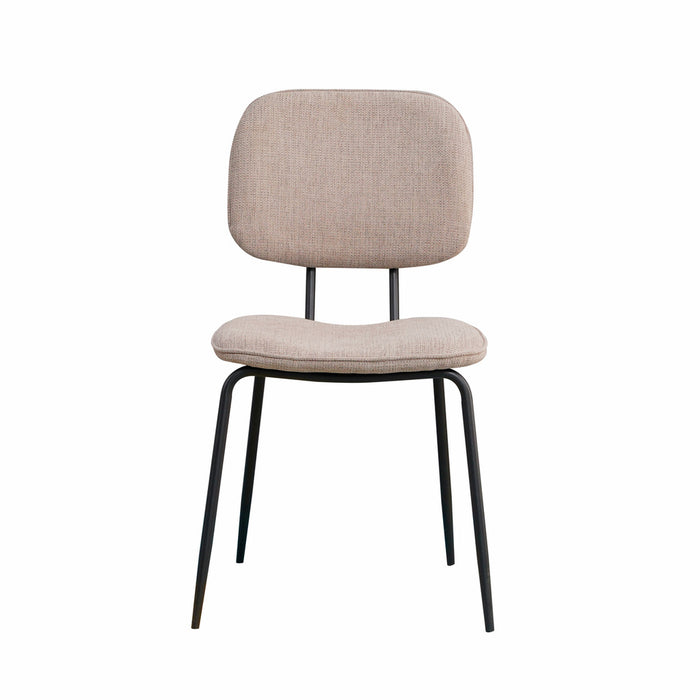 Naber | Aiden 1R | Stuhl | Gestell schwarz | Bezug taupe (01)