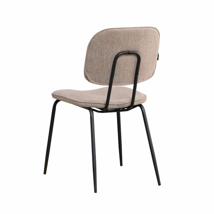 Naber | Aiden 1R | Stuhl | Gestell schwarz | Bezug taupe (01)