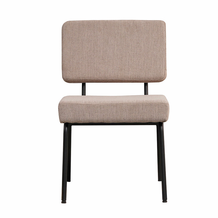 Naber | Rocco 1R | Stuhl | Gestell schwarz | Bezug taupe (01)