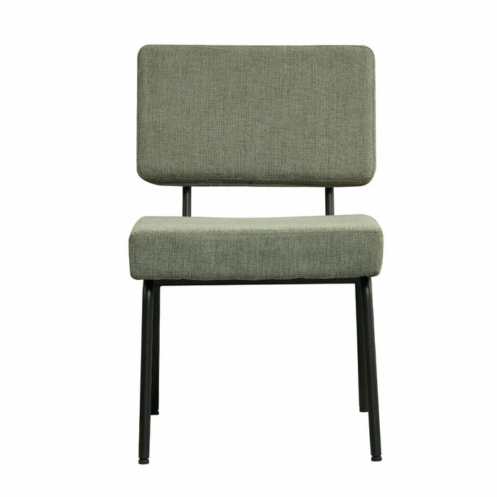Naber | Rocco 1R | Stuhl | Gestell schwarz | Bezug grün (01)