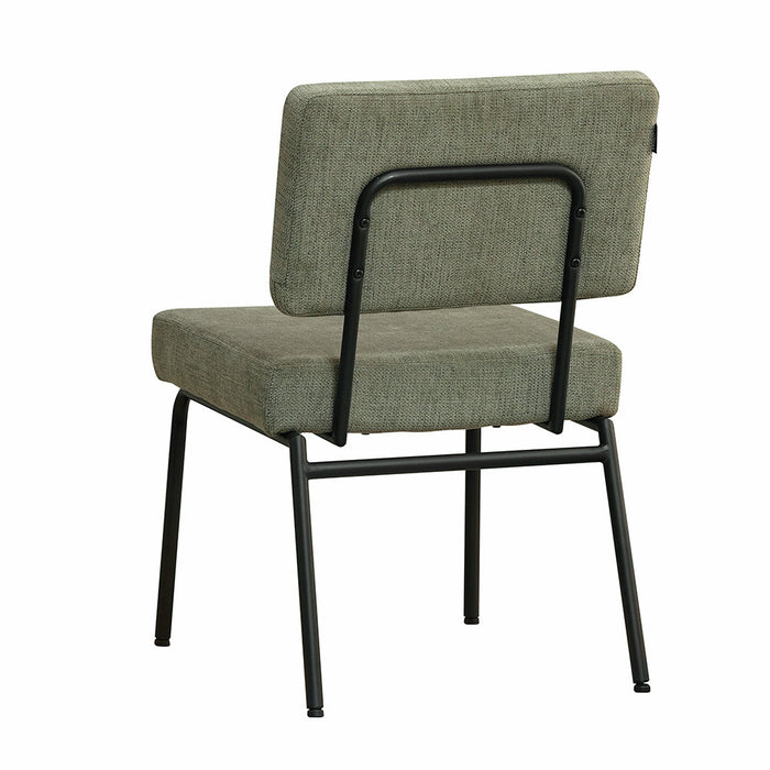 Naber | Rocco 1R | Stuhl | Gestell schwarz | Bezug grün (01)