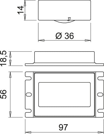 Naber | Call-Me Schalter | schwarz