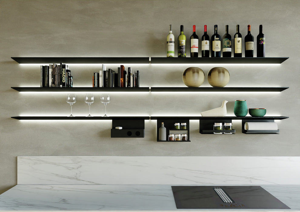 Naber | transFORM Wandtablar | Regalsystem | 600 x 66 x 180 mm (H x B x T)