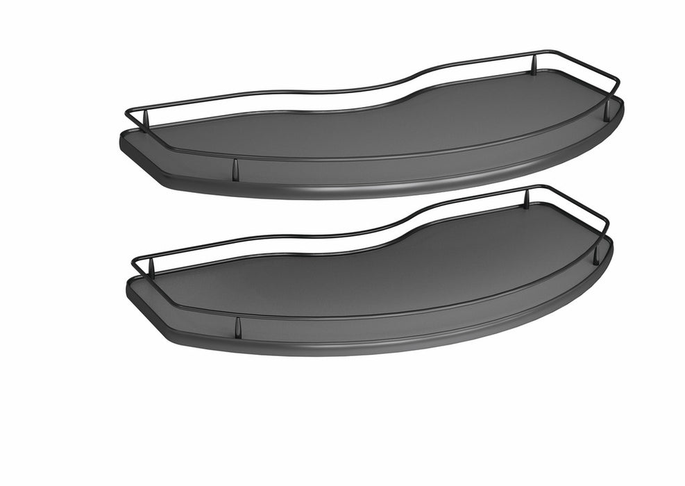 Naber | Cornerstone Swing Tablar Set, Ablageelement, 900 mm Schrank, 450 mm Tür, anthrazit