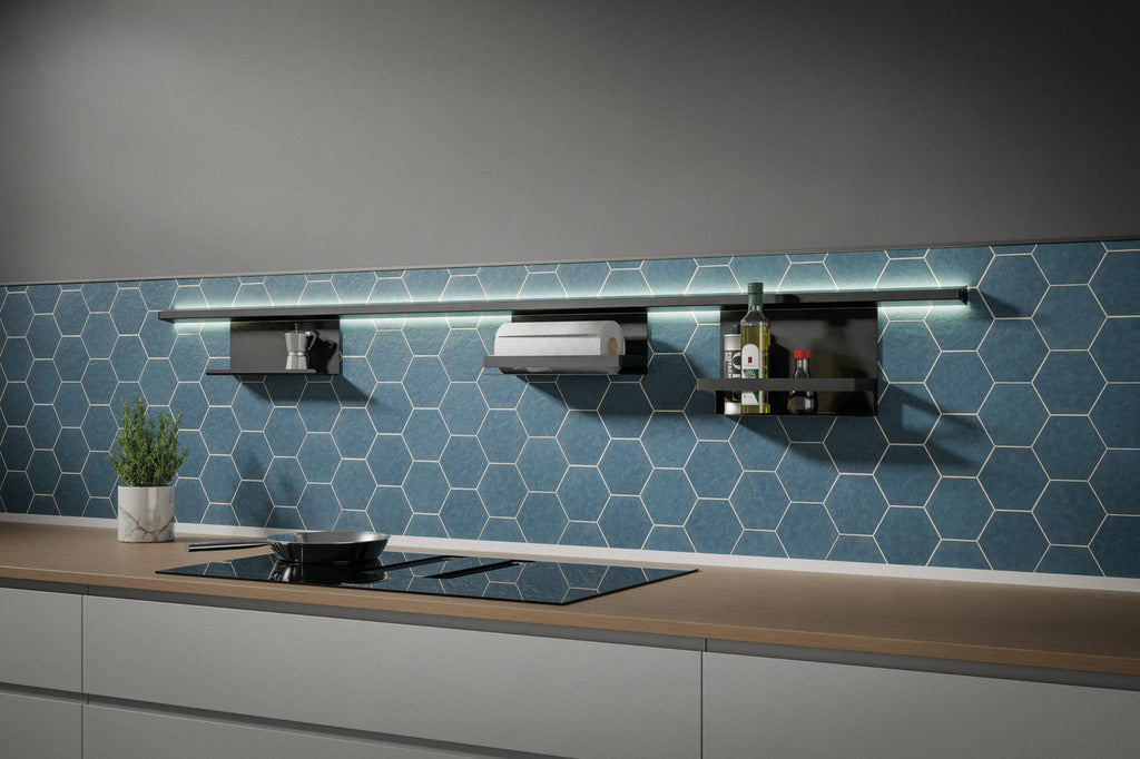 Naber | transFORM Set-2, Relingsystem, schwarz matt