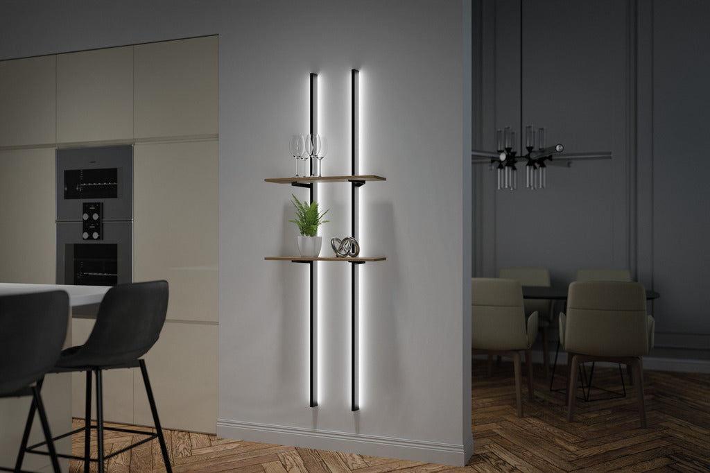 Naber | transFORM Set-3, Relingsystem, schwarz matt