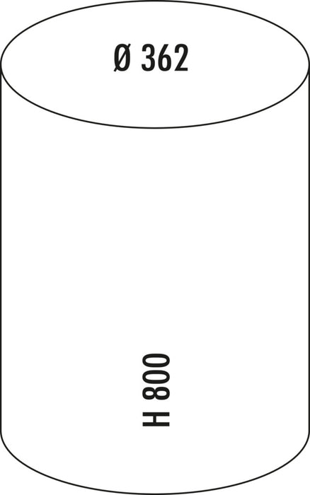 Wesco | Big Baseboy® 30, freistehender Behälter, graphit