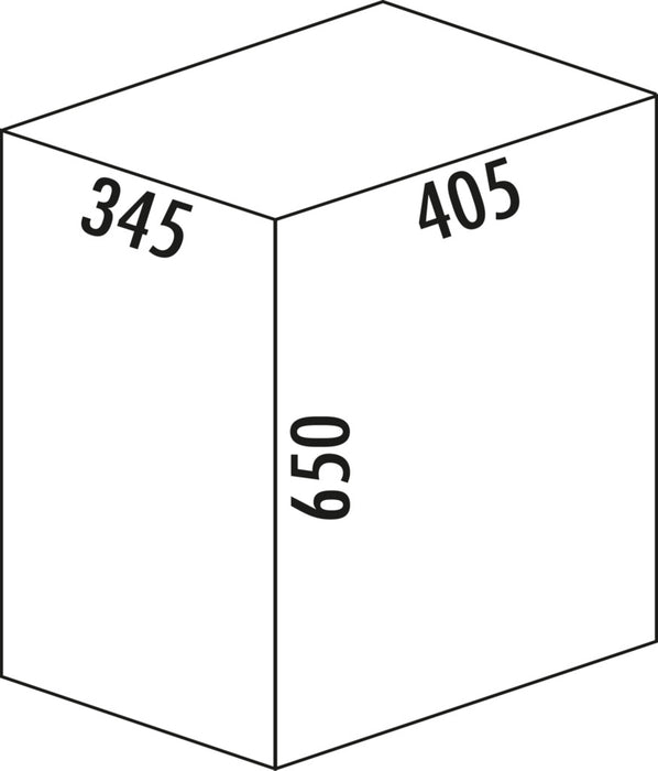 Wesco | Big Double Boy, freistehender Behälter, sand matt