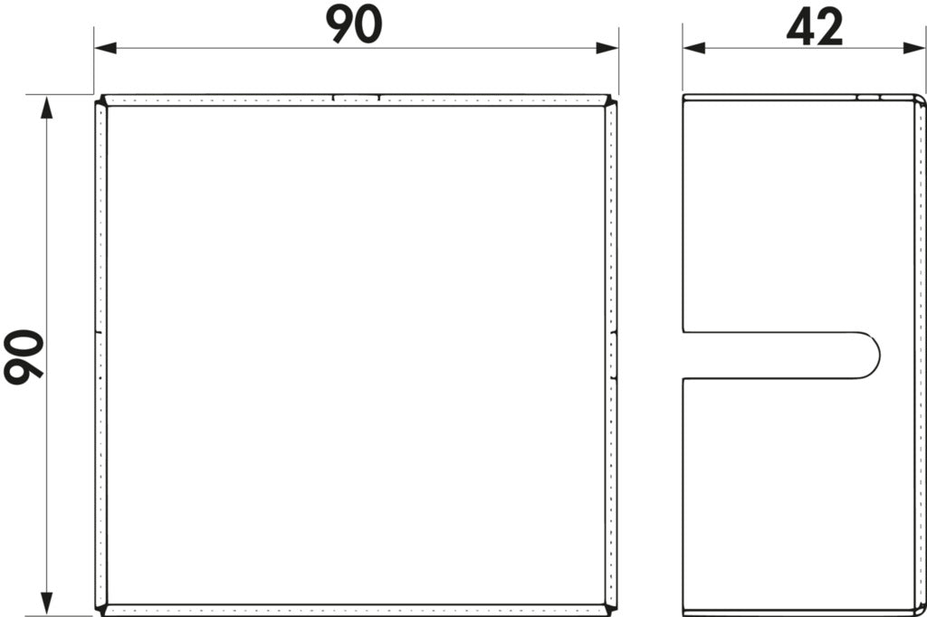 Naber | Easytrack Anschlussbox, Leuchte, schwarz