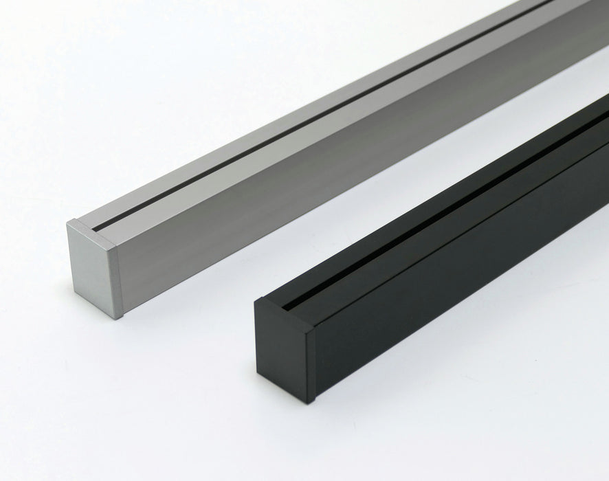 Kesseböhmer | Linero Style Profilleisten Set, Relingsystem, L 1200 mm, edelstahlfarbig