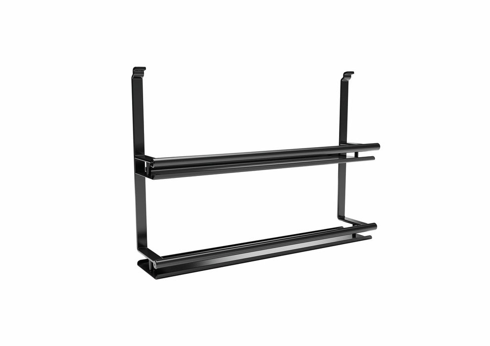 Kesseböhmer | Linero Style Gewürzbord, Relingsystem, schwarz matt