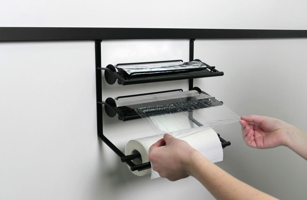 Kesseböhmer | Linero Style Rollenhalter , Relingsystem, schwarz matt