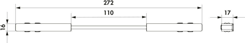 Naber | Easytrack Flexverbinder, Verbindungsleitung/-element, schwarz