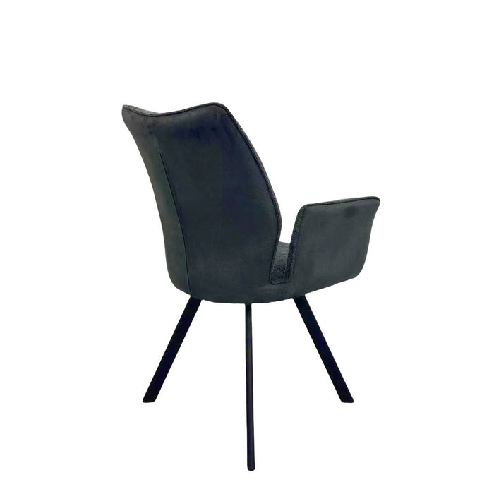 Naber | Stella 1AS, Stuhl, Gestell schwarz matt, starr, oval