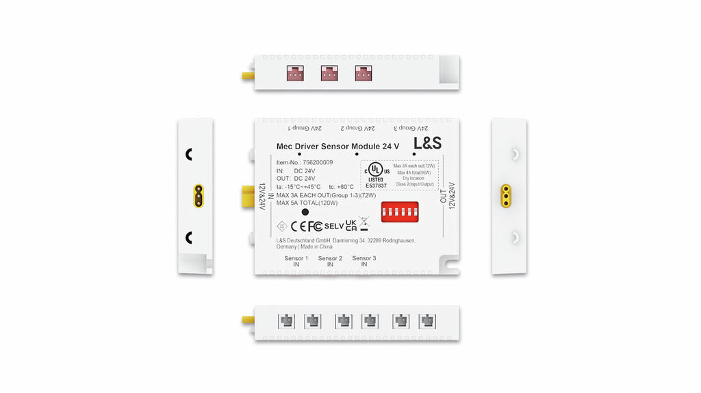 Naber | MEC Driver LED Schaltmodul, Zubehör, 24 V