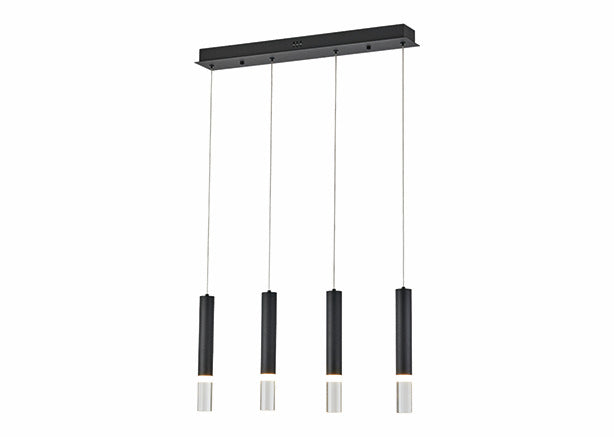 Naber | Gwen 4 LED, Leuchte, 4000 K neutralweiß, schwarz matt